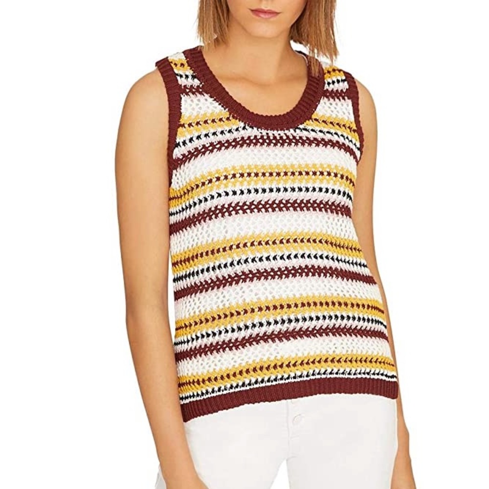 Sanctuary Sunland Stripe Shell Henna Multi Stripe